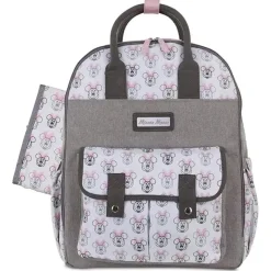 Cudlie Mickey & Minnie|Diaper Backpacks*- Disney Baby Minnie Backpack Diaper Bag with Slip Pocket