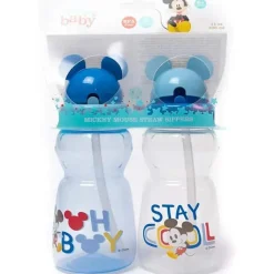 Cudlie Mickey & Minnie|Straw, Sippy & Training Cups*- Disney Mickey Mouse Stay Cool, 11Oz