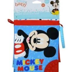 Cudlie Mickey & Minnie*- Mickey Soft Crinkle Book