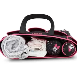 Cudlie Tote Bags*- Minnie Multi Pc Set Toss Print Diaper Bag