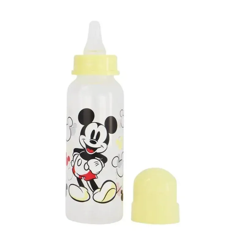 Cudlie Mickey & Minnie|Bottles & Sets*- 3Pk Disney Mickey Bottles 9 Oz, Many Mickeys