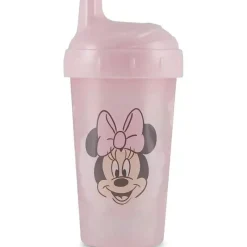 Cudlie Mickey & Minnie|Straw, Sippy & Training Cups*- 2Pk Disney Minnie Mouse Hard Spout, Dancing