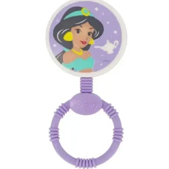 Cudlie Rattles & Teethers*- 2Pk Disney Princess Character Shape Rattle & Keyring Teether