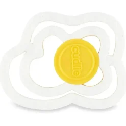 Cudlie Toys For 0-12 Months|Cool Baby Products*- 2Pk Food Grade Silicone Teether, Eggs & Bacon