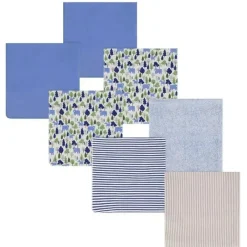 Cudlie Blankets & Quilts*- 7Pk Receiving Blankets, Forest Critters