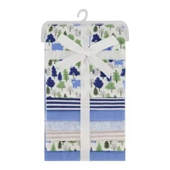 Cudlie Blankets & Quilts*- 7Pk Receiving Blankets, Forest Critters