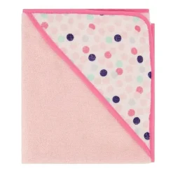 Cudlie Baby Bath Towels*- 3Pk Rolled/Carded Hooded Towel, Fresh Floral