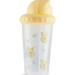 Cudlie Straw, Sippy & Training Cups|Dishes, Utensils & Food Containers*- Winnie The Pooh 2 Pk Straw, Sippers-Bees