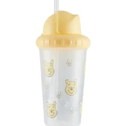 Cudlie Straw, Sippy & Training Cups|Dishes, Utensils & Food Containers*- Winnie The Pooh 2 Pk Straw, Sippers-Bees