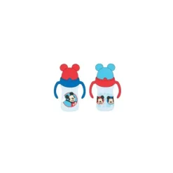 Cudlie Straw, Sippy & Training Cups|Dishes, Utensils & Food Containers*Disney Mickey Mouse Straw Sipper Cup With Handles 2 Pk - Blue