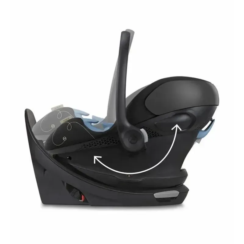 Cybex Infant Car Seats*- Aton G Swivel Infant Car Seat Sensorsafe , Moon Black