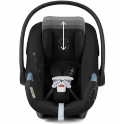 Cybex Infant Car Seats*- Aton G Swivel Infant Car Seat Sensorsafe , Moon Black