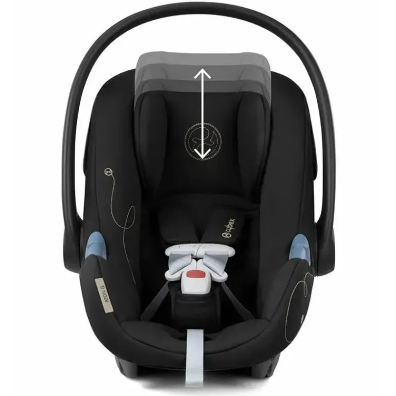 Cybex Infant Car Seats*- Aton G Swivel Infant Car Seat Sensorsafe , Moon Black
