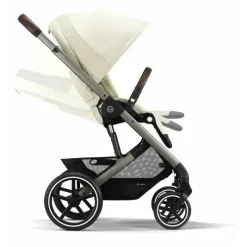 Cybex Single Strollers*- Balios S Lux 2 Stroller, Taupe Frame/Seashell Beige