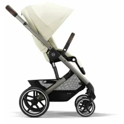 Cybex Single Strollers*- Balios S Lux 2 Stroller, Taupe Frame/Seashell Beige