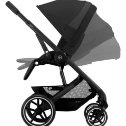 Cybex Single Strollers*- Balios S Lux, Stroller, Moon Black