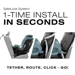 Cybex Convertible Car Seats*- Callisto G 360° Rotating All-in-One Convertible Car Seat, Stormy Blue