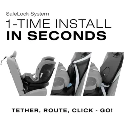 Cybex Convertible Car Seats*- Callisto G 360° Rotating All-in-One Convertible Car Seat, Stone Grey