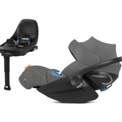 Cybex Infant Car Seats*- Cloud G Lux SensorSafe Comfort Extend Infant Car Seat Lava Grey