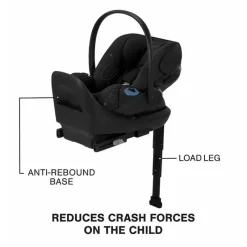 Cybex Infant Car Seats*- Cloud G Lux SensorSafe Comfort Extend Infant Car Seat, Moon Black