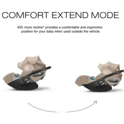 Cybex Infant Car Seats*- Cloud T Sensorsafe Infant Car Seat, Cozy Beige