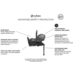 Cybex Infant Car Seats*- Cloud T Sensorsafe Infant Car Seat, Mirage Grey