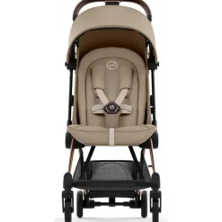 Cybex Lightweight Strollers*- Coya Compact Stroller, Rose Gold/Cozy Beige