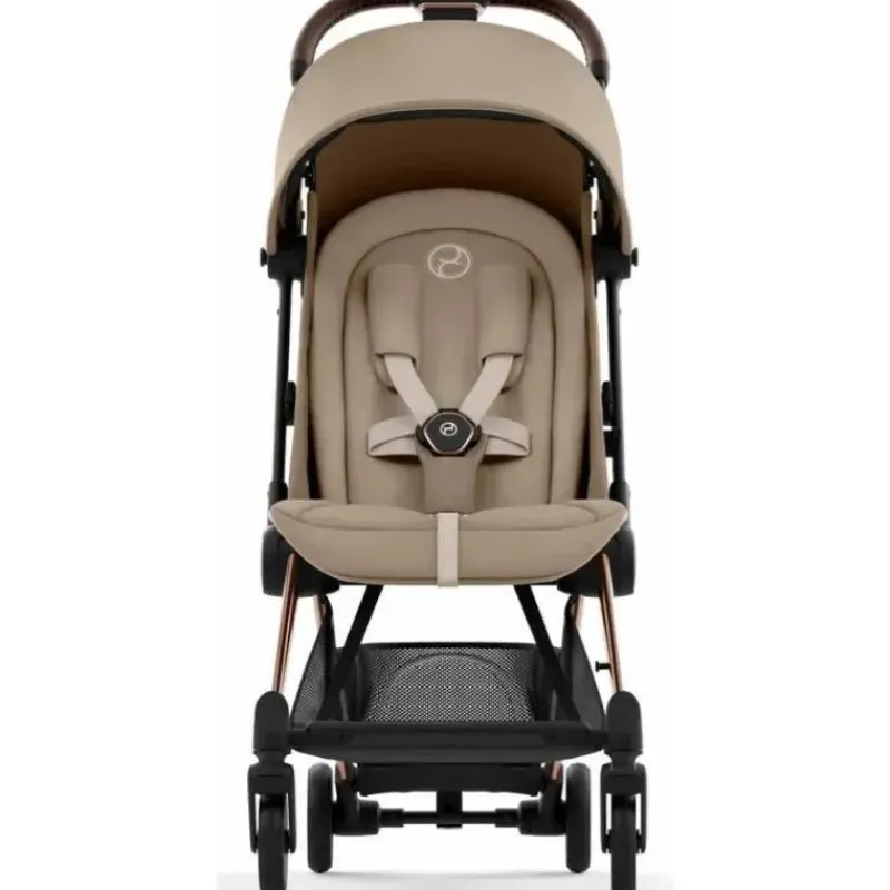 Cybex Lightweight Strollers*- Coya Compact Stroller, Rose Gold/Cozy Beige
