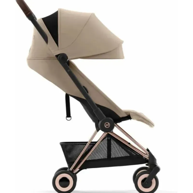 Cybex Lightweight Strollers*- Coya Compact Stroller, Rose Gold/Cozy Beige