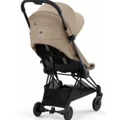Cybex Lightweight Strollers*- Coya Compact Stroller, Matte Black/Cozy Beige