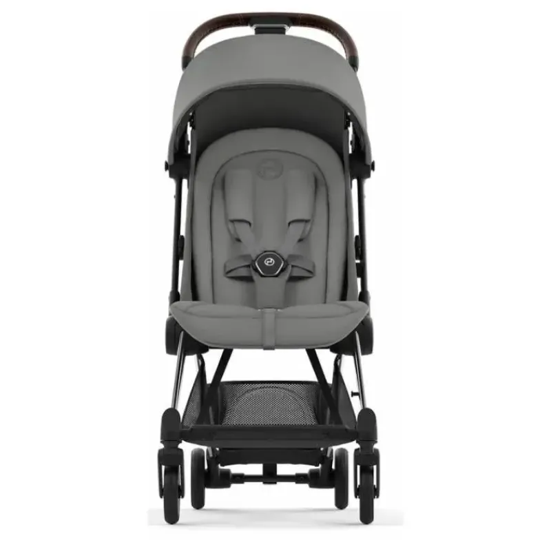 Cybex Lightweight Strollers*- Coya Compact Stroller, Chrome/Dark Brown/Mirage Grey