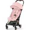 Cybex Lightweight Strollers*- Coya Compact Stroller, Rose Gold/Peach Pink