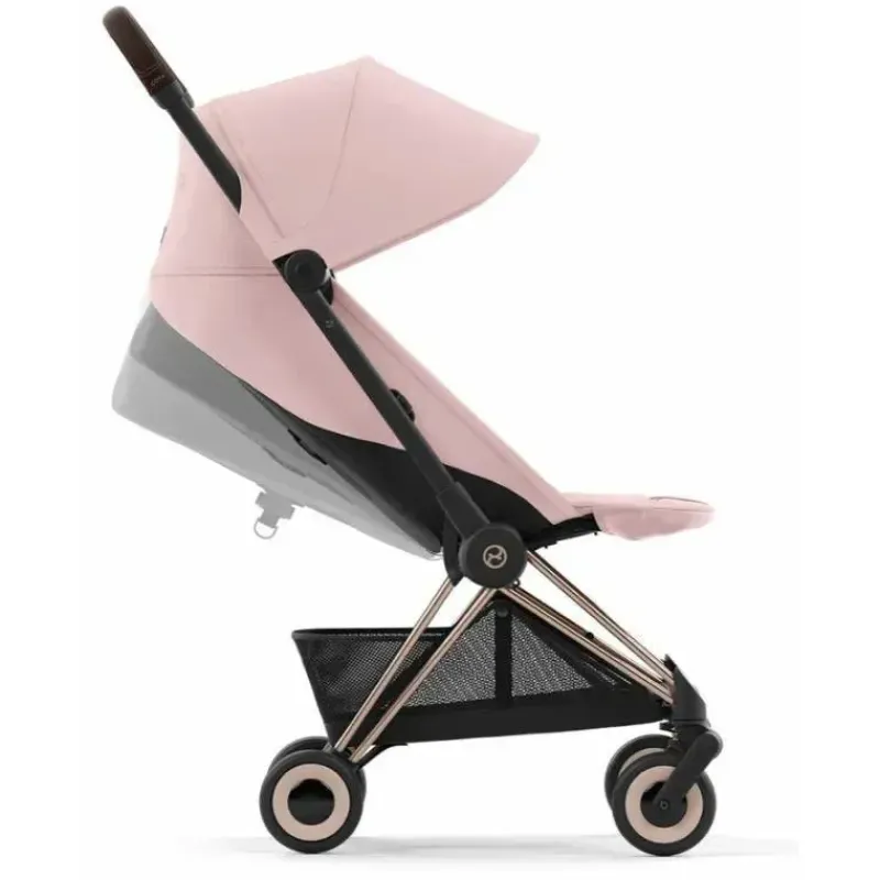Cybex Lightweight Strollers*- Coya Compact Stroller, Rose Gold/Peach Pink