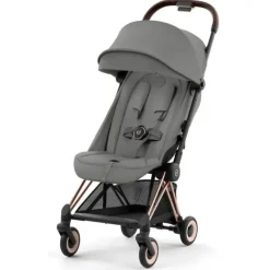 Cybex Lightweight Strollers*- Coya Compact Stroller, Rose Gold/Mirage Grey