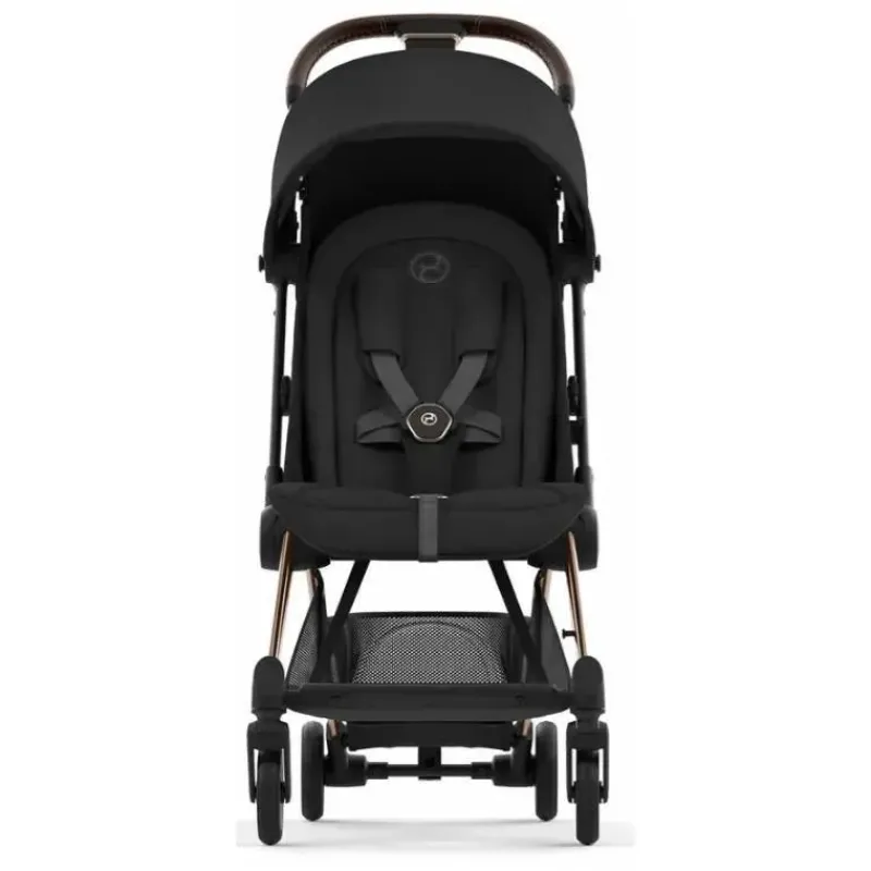 Cybex Lightweight Strollers*- Coya Compact Stroller, Rose Gold/Sepia Black