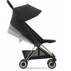 Cybex Lightweight Strollers*- Coya Compact Stroller, Rose Gold/Sepia Black