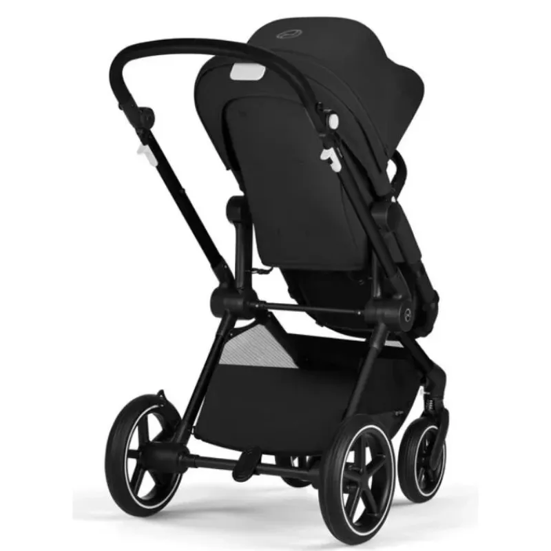 Cybex Single Strollers*- Eos Lux 2-In-1 Stroller, Moon Black