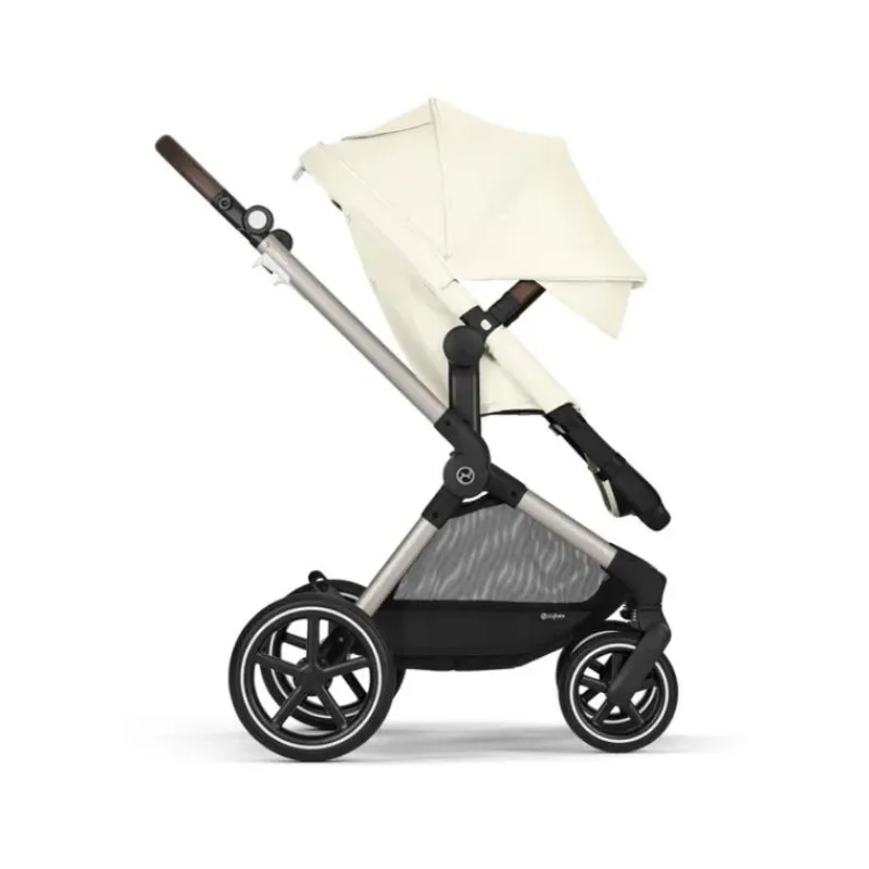 Cybex Single Strollers*- Eos Lux 2-In-1 Stroller, Seashell Beige