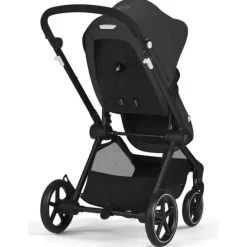 Cybex Travel Systems*- Eos Stroller Black Frame & Aton G, Moon Black