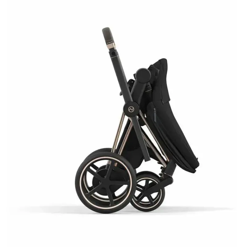 Cybex Cool Baby Products|Single Strollers*- EPriam 2 Stroller Rose Gold/Brown/Deep Black