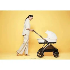 Cybex Bassinets & Carrycots*- Gazelle S Cot Seashell Beige