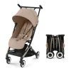 Cybex Lightweight Strollers*- Libelle Lightweight Travel Baby Stroller with Ultra Compact Carry On Fold, Almond Beige