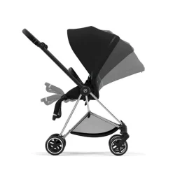 Cybex Single Strollers*- Mios 3, Chrome/Black Frame + Sepia Black Seat Pack