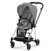 Cybex Single Strollers*- Mios 3 Complete Stroller Chrome/Black, Soho Grey