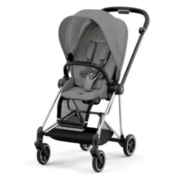 Cybex Single Strollers*- Mios 3 Complete Stroller Chrome/Black, Soho Grey
