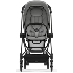 Cybex Single Strollers*- Mios 3, Matt Black/Black Frame + Mirage Grey Seat Pack