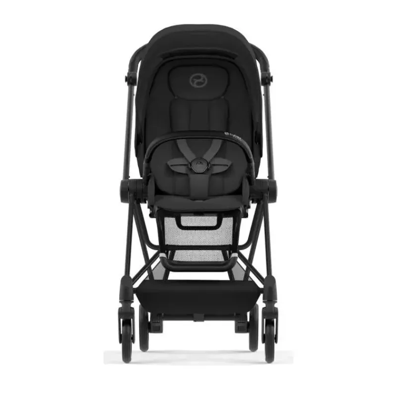 Cybex Single Strollers*- Mios 3, Matte Black/Black Frame + Sepia Black Seat Pack