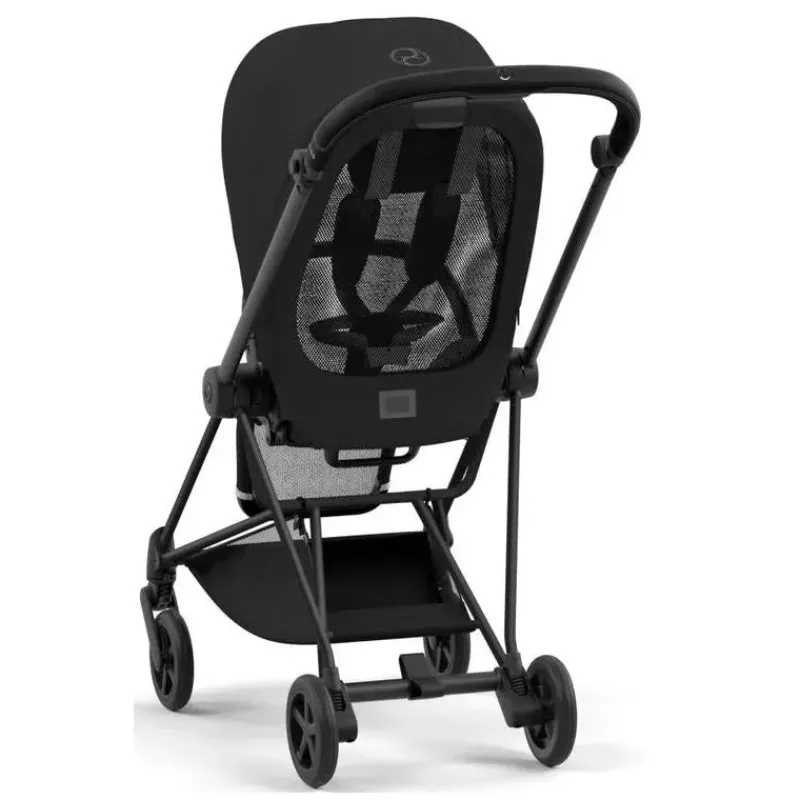 Cybex Single Strollers*- Mios 3, Matte Black/Black Frame + Sepia Black Seat Pack