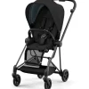 Cybex Single Strollers*- Mios 3, Matte Black/Blk Frame + Deep Black Seat Pack