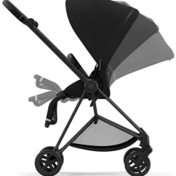 Cybex Single Strollers*- Mios 3, Matte Black/Blk Frame + Deep Black Seat Pack